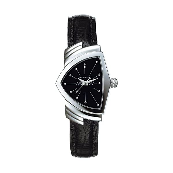ハミルトン 腕時計 ウォッチ Hamilton H24211732 ベンチュラ アナログ クォーツ レディース 女性用 Hamilton Women's H24211732 Ventura Analog Display Quartz Black Watch