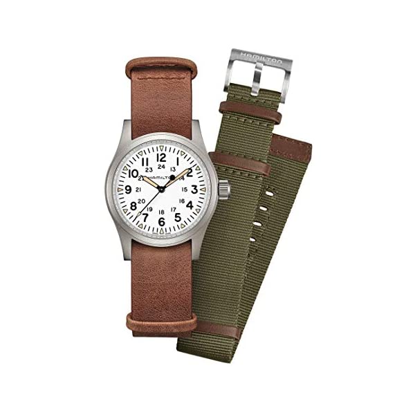 ハミルトン ウオッチ 御覧になる Hamilton H69439512 カーキ 力学的 活動の領域 Hamilton Khaki Field Mechanical H69439512 with NATO Band Special Box Set