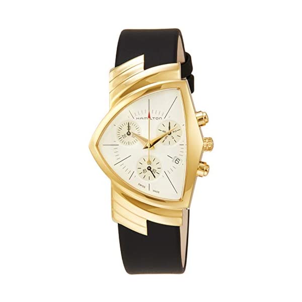 ハミルトン ウオッチ ご覧なさる Hamilton H24422751 ベンチュラ クロノグラフ メンズ 成人男性用 Hamilton Ventura Chronograph Shield-Shaped White Dial Men\u0027s Watch H24422751