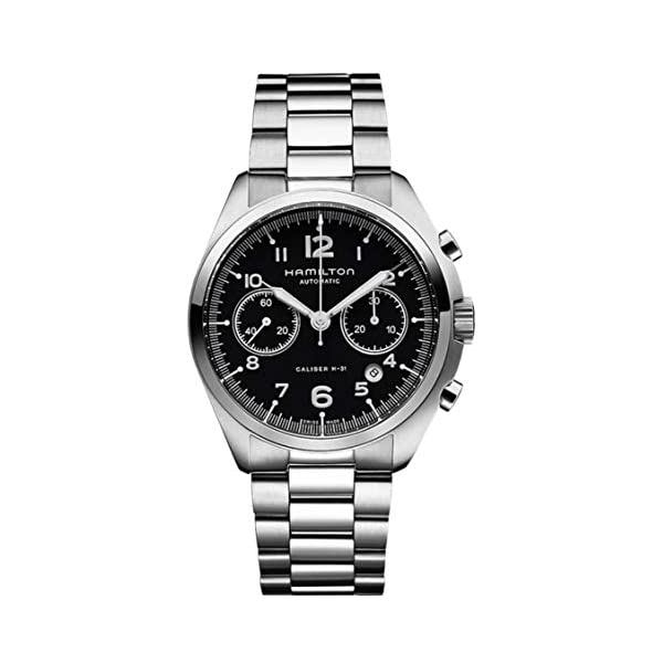 ハミルトン 腕時計 ウォッチ Hamilton H76416135 パイロット オートマチック 自動巻き クロノグラフ メンズ 男性用 Hamilton Pilot Pioneer Automatic Chronograph Black Dial Stainless Steel Mens Watch H76416135 250,520円