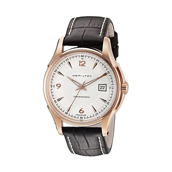 ハミルトン 腕時計 ウォッチ Hamilton H32645555 ジャズマスター メンズ 男性用 Hamilton Men's H32645555 Jazzmaster Pink-tone Case Watch
