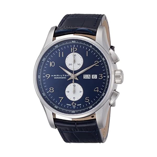 ハミルトン ウオッチ ご覧なさる Hamilton H32766643 ズージャー御師匠さん メンズ 成人男性用 Hamilton Jazzmaster Maestro Blue Dial Leather Strap Men\u0027s Watch H32766643