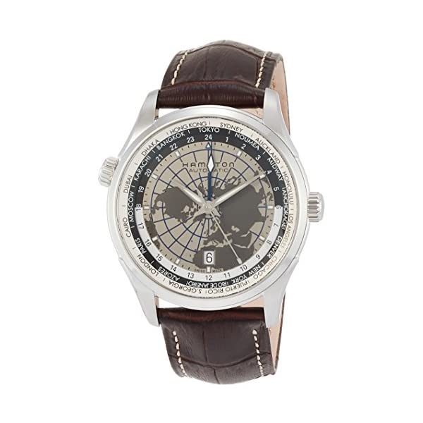 ハミルトン ウオッチ ご覧なさる Hamilton H32605581 ズージャー御師匠さん メンズ 成人男性用 Hamilton Jazzmaster GMT Auto Second Time Zone Men’s Watch H32605581