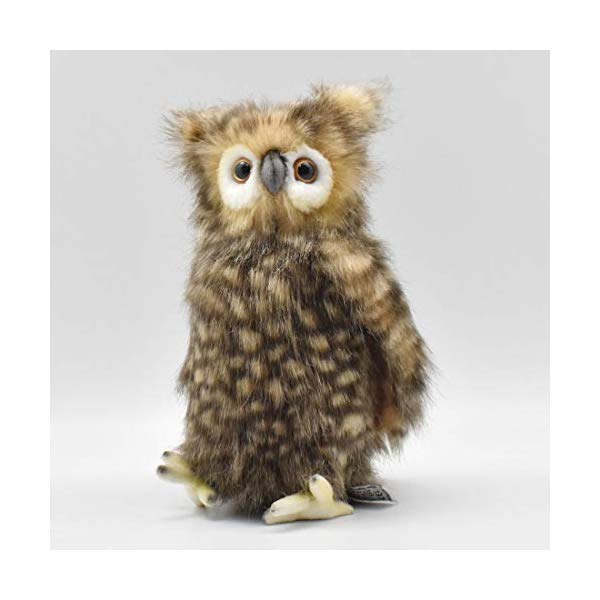 ハンサ フクロウ 梟 ふくろう ブラウン 茶色 ぬいぐるみ 10インチ Hansa Plush - 10" Youth Brown Owl｜i-selection
