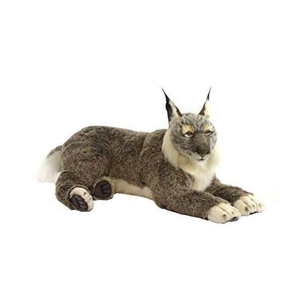 愛用 ハンサ リンクス オオヤマネコ ぬいぐるみ 5インチ Hansa Laying Lynx Collectible Plush Grey 27 5 J Adrm Com Br