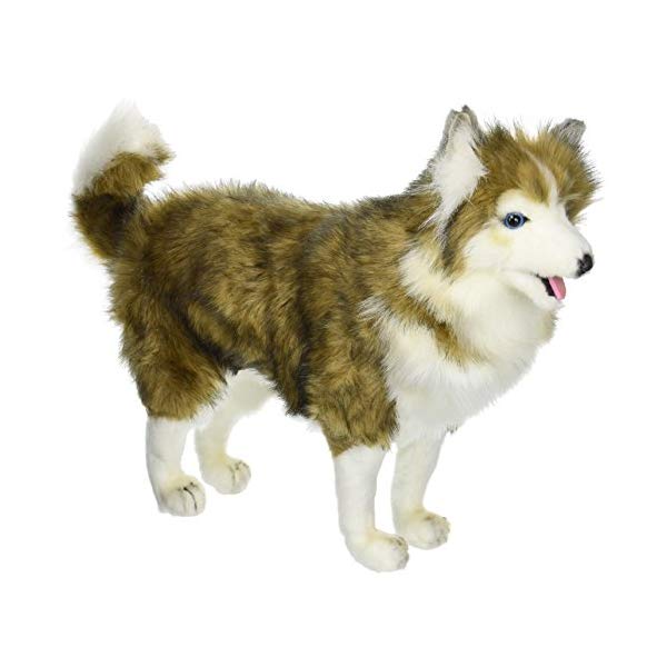 ハンサ シベリアンハスキー ぬいぐるみ Hansa Husky Dog Plush｜i-selection