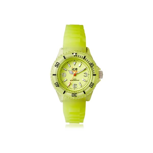 アイスウォッチ ウオッチ IceWatch Ice-Watch Kids\u0027 Glow Yellow Silicone Watch
