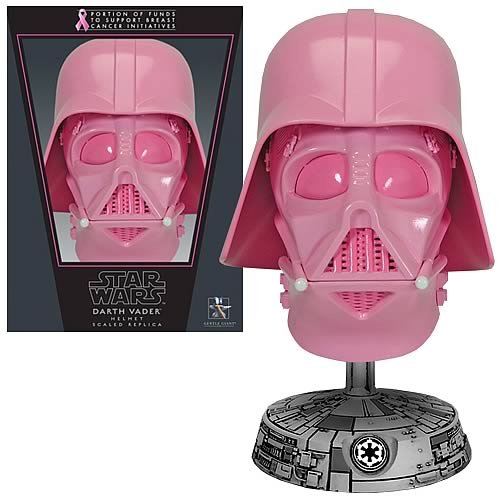 スターウォーズ フィギュア ダースベイダー ヘルメット Star Wars SDCC Charity Vader Helmet, Pink