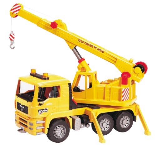 bruder man crane truck