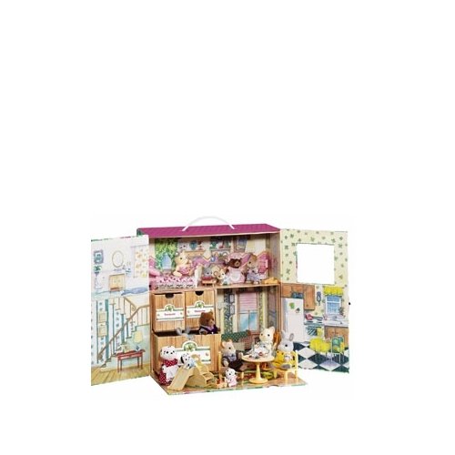 calico critters carry and play house
