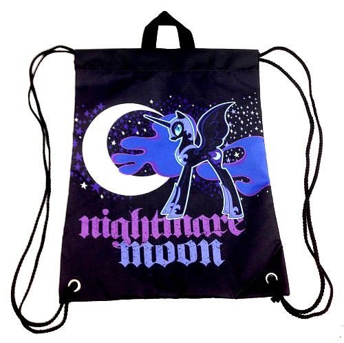 楽天市場 マイリトルポニー フィギュア 人形 ドール ナップサック 巾着袋 ナイトメアムーン プリンセスルナ My Little Pony Nightmare Moon Drawstring Bag I Selection