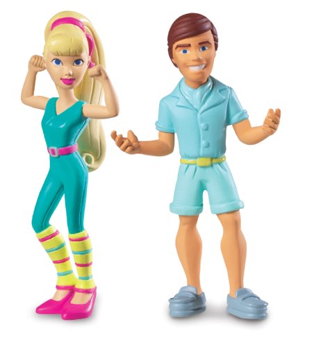 楽天市場 ディズニー ドール 人形 フィギュア トイストーリー3 ケン バービー Disney Pixar Toy Story 3 Exclusive Action Links Mini Figure Buddy 2pack Ken Great Shape Barbie I Selection