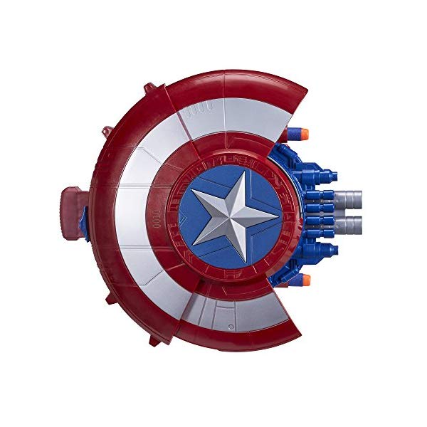 楽天市場 キャプテンアメリカ ナーフ おもちゃ シールド 盾 Marvel Captain America Blaster Reveal Shield I Selection