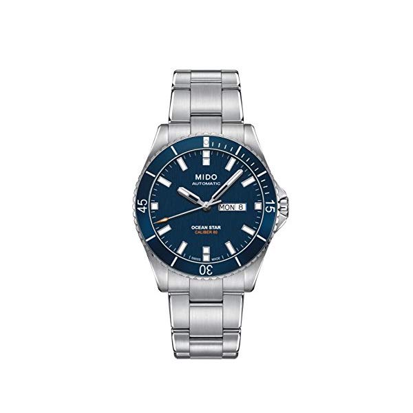 ミドー オーシャンスター メンズ腕時計 Mido Men's M026.430.11.041.00 Ocean Star Analog Automatic Blue / Silver Stainless Steel Watch|i-selection