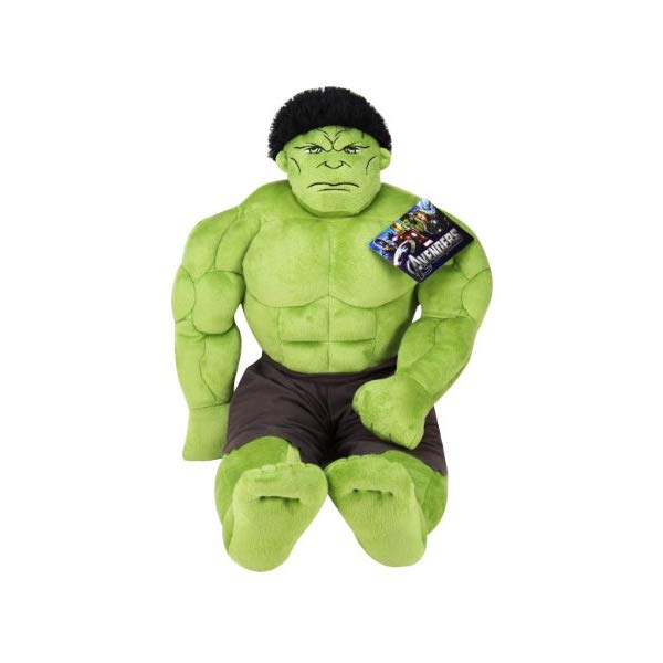 ハルク マーベル アベンジャーズ ぬいぐるみ 座布団 ピロー まくら 抱き枕 グッズ 手あそび Jay Franco Avengers Plush Stuffed Hulk Pillow Buddy Super Soft Polyester Microfiber, 23 inch (Official Marvel Product)