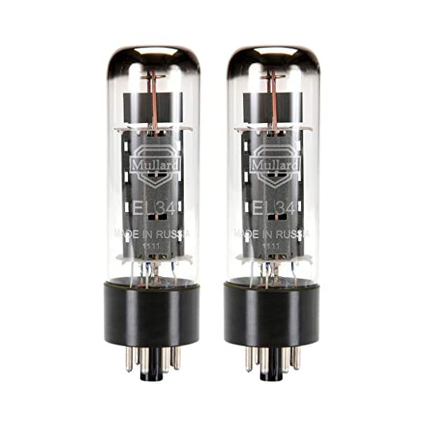 ムラード Mullard 無意味さ管 ギター 軍事基地 アンプリファイアー 直輸入 Mullard Reissue EL34 Power Vacuum Tube, Matched Pair