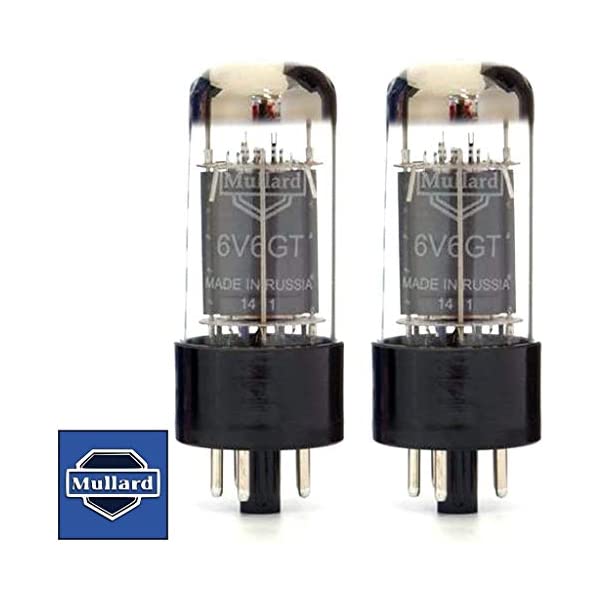 ムラード Mullard 無意味さ管 ギター 軍事基地 アンプリファイアー 直輸入 6V6GT - Mullard, Single or Matched: Matched Pair