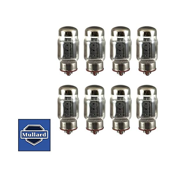 ムラード Mullard 無意味さ管 ギター 軍事基地 アンプリファイアー 直輸入 New Plate Current Matched Octet (8) Mullard Reissue KT88 / 6550 Vacuum Tubes