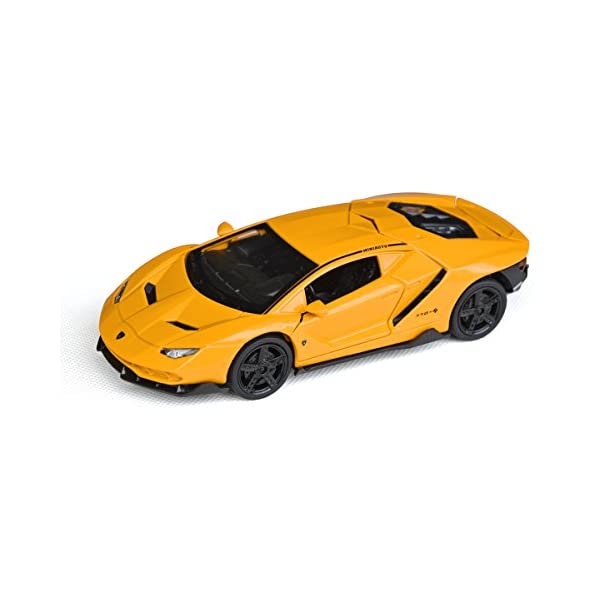 ランボルギーニ チェンテナリオ LP770 モデルカー ダイキャスト 模型 ミニカー グッズ 納車祝い プレゼント インテリア スーパーカー Tianmei 1:32 Supercar Kids Toys Die-Cast Alloy Metal Car Model Collection Children Play Vehicle (LBJN - Yellow)
