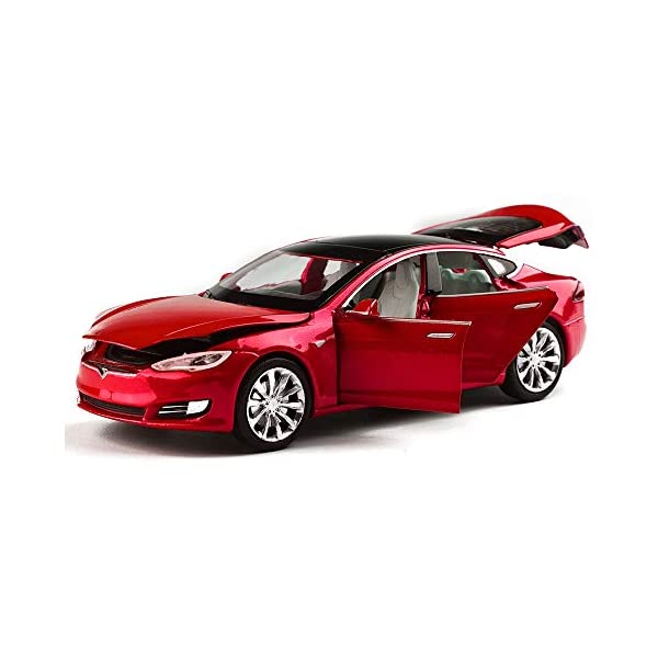 楽天市場】テスラ特注 1/18 テスラ モデルX グレーTesla Model X 開閉