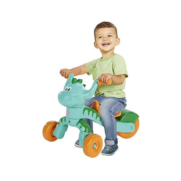 リトルタイクス 三輪車 恐竜 乗用玩具 足けり 乗り物 ライドオン 子供用 キッズ 車 屋内 屋外 外遊び おうち時間 誕生日プレゼント 直輸入 Little Tikes Go Grow Dino Dinosaur Ride On Trike For Kids Ages 1 Years Institutoipef Org