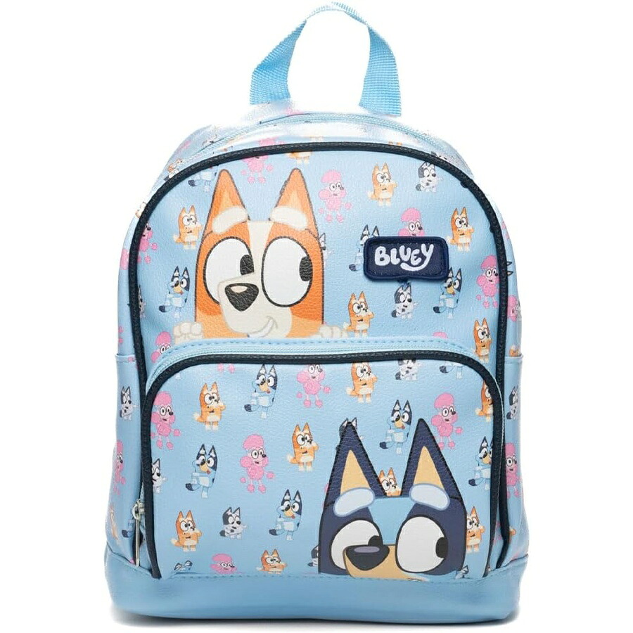ブルーイー ビンゴ グッズ バックパック リュック バッグ プレゼント ギフト キッズ 10インチ ミニ Fast Forward Ludo Studio Bluey AOP 10" Mini Backpack｜i-selection 9,225円