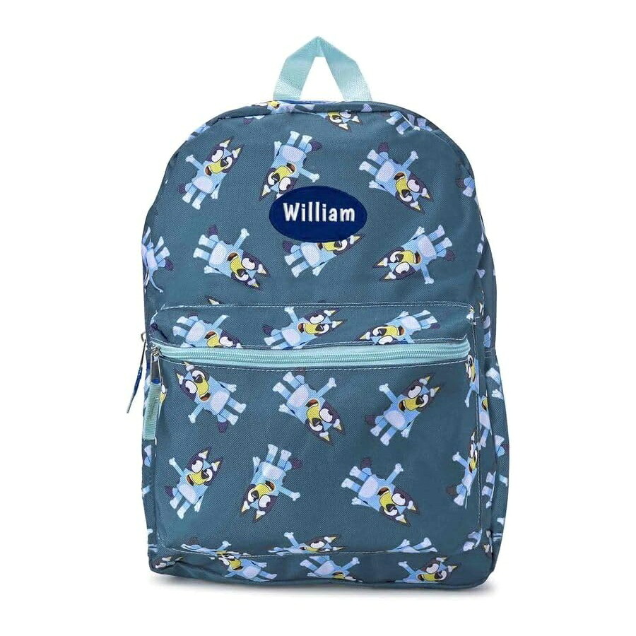 ブルーイー グッズ バックパック リュック バッグ プレゼント ギフト キッズ DIBSIES Personalized Character Backpack created using Bluey All Over Print Backpack|i-selection