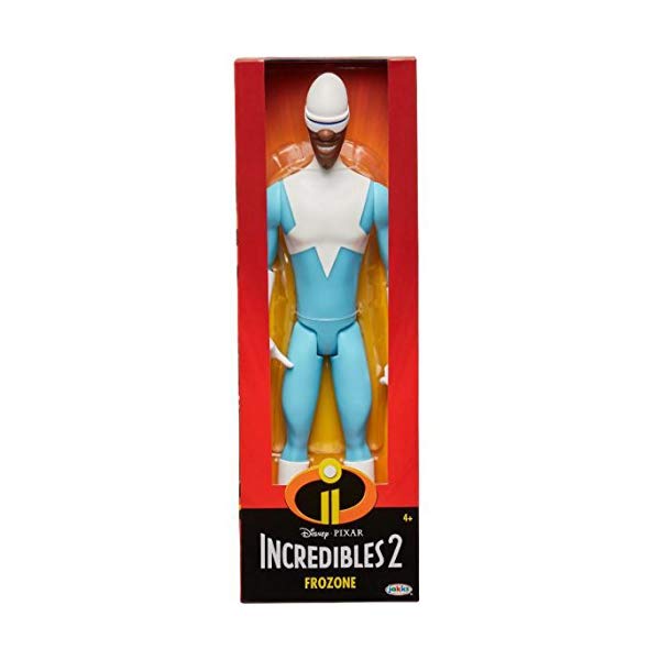 インクレディブル・ファミリー グッズ ミスターインクレディブル フロゾン フィギュア 人形 おもちゃ Disney Pixar Incredibles 2 - Frozone - 12 inch Figure by Jakks Pacific画像
