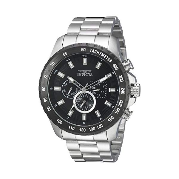インビクタ 腕時計 INVICTA インヴィクタ 時計 スピードウェイ Invicta Men's 'Speedway' Quartz Stainless Steel Casual Watch, Color:Silver-Toned (Model: 24210)