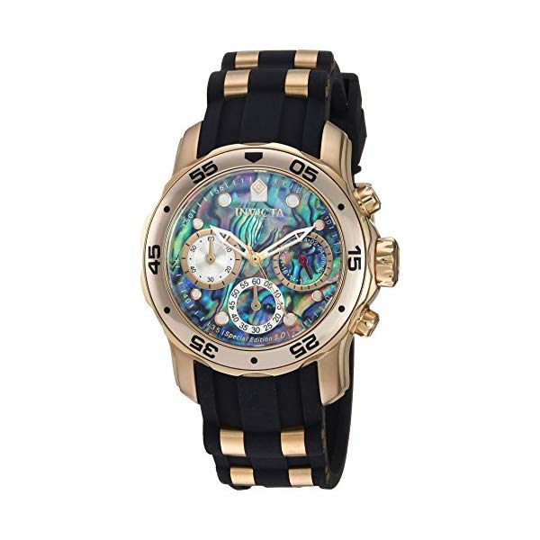 インビクタ 腕時計 INVICTA インヴィクタ 時計 プロダイバー Invicta Men's 'Pro Diver' Quartz Metal and Polyurethane Casual Watch, Color:Black (Model: 24830)