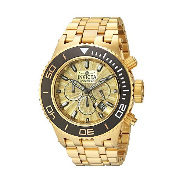 インビクタ 腕時計 INVICTA インヴィクタ 時計 サブアクア Invicta Men's 'Subaqua' Quartz Titanium and Stainless Steel Casual Watch, Color Gold-Toned (Model: 23937)