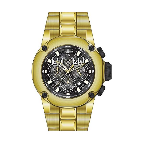 インビクタ 腕時計 INVICTA インヴィクタ 時計 エスワン ラリー 25296 - INVICTA S1 Rally Men 52mm Stainless Steel Black + Stainless Steel Black dial VD53 Quartz