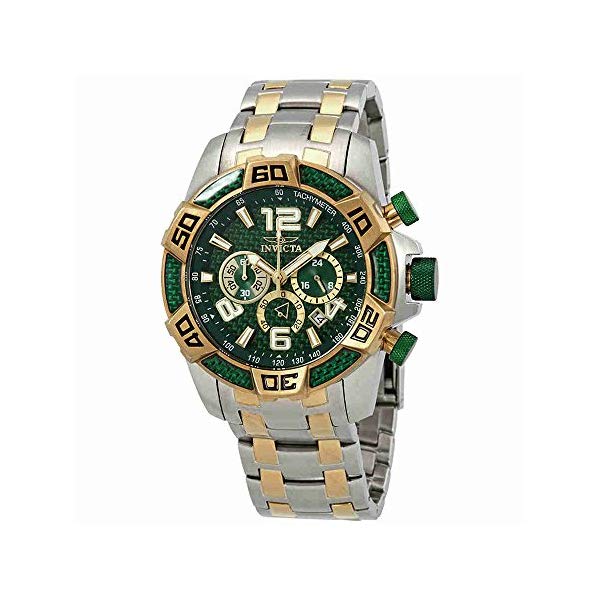 インビクタ 腕時計 INVICTA インヴィクタ 時計 プロダイバー Invicta Men's 25857 Pro Diver Quartz Chronograph Green Dial Watch