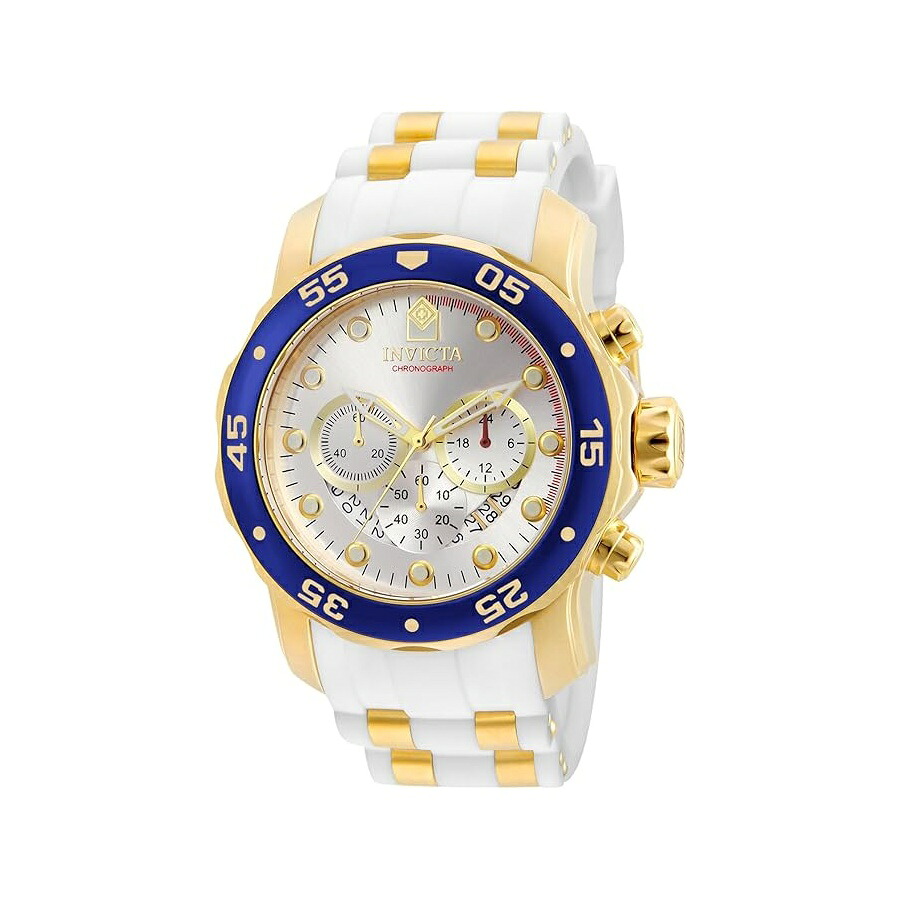 インヴィクタ メンズ 20293 プロ ダイバー アナログ ディスプレイ クォーツ ホワイト 腕時計 Invicta Men's 20293 Pro Diver Analog Display Quartz White Watch|i-selection