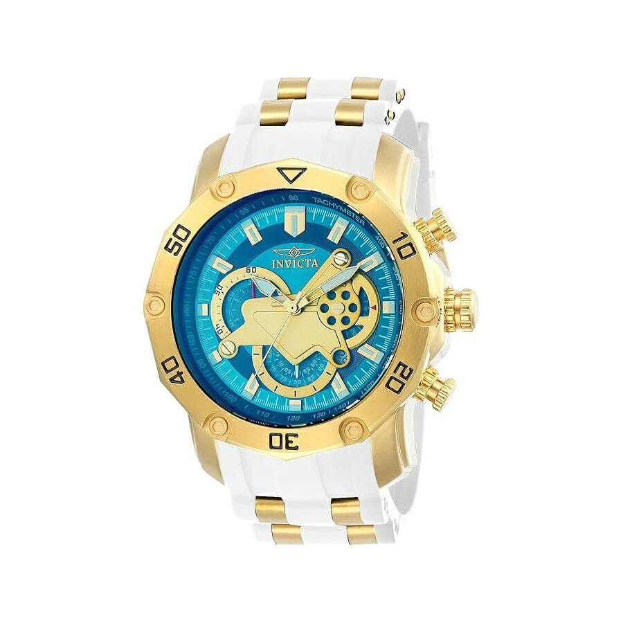 インヴィクタ メンズ プロ ダイバースキューバ クォーツ時計 ホワイト 23422 Invicta Men Pro Diver Scuba Quartz Watch, White, 23422|i-selection