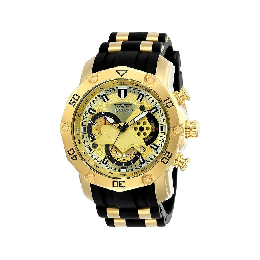インヴィクタ メンズ プロ ダイバースキューバ クォーツ時計 ホワイト 23422 Invicta Men Pro Diver Scuba Quartz Watch, White, 23422|i-selection