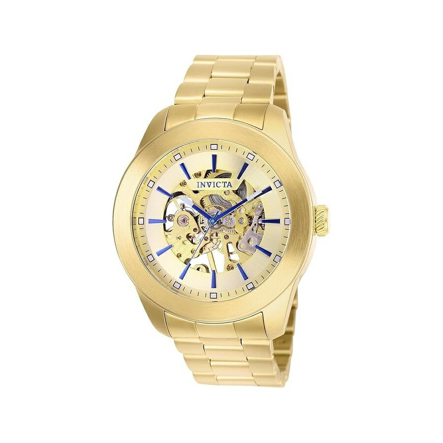 インヴィクタ メンズ ヴィンテージ 自動小銃一巻き時辰儀 ゴールド 25759 Invicta Men\u0027s Vintage Automatic Watch, Gold, 25759