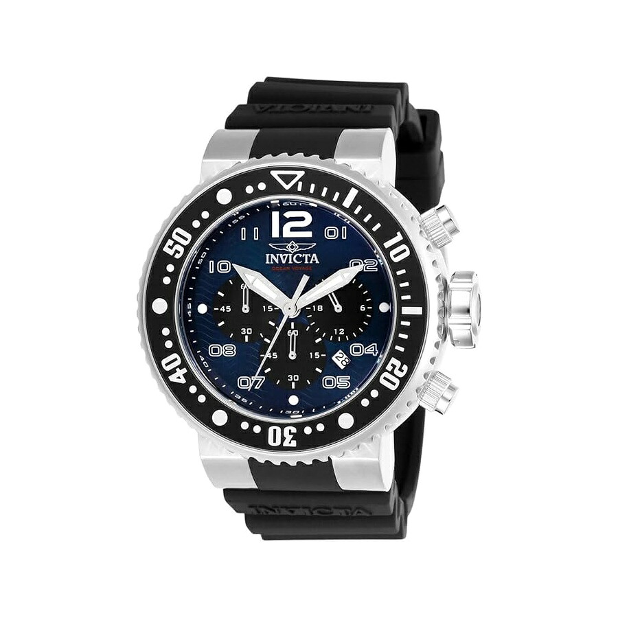 インヴィクタ メンズ プロダイバー 52mm シリコン クォーツ クロノグラフ ウォッチ ブラック (モデル: 26731) Invicta Men's Pro Diver 52mm Silicone Quartz Chronograph Watch, Black (Model: 26731)|i-selection