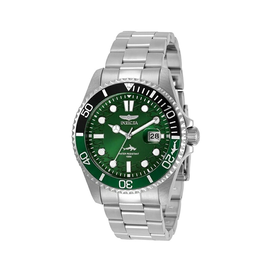インヴィクタ プロ ダイバー メンズ 43mm ステンレススチール スチール グリーンダイヤル PC32 クォーツ Invicta Pro Diver Men 43mm Stainless Steel Steel Green dial PC32 Quartz｜i-selection
