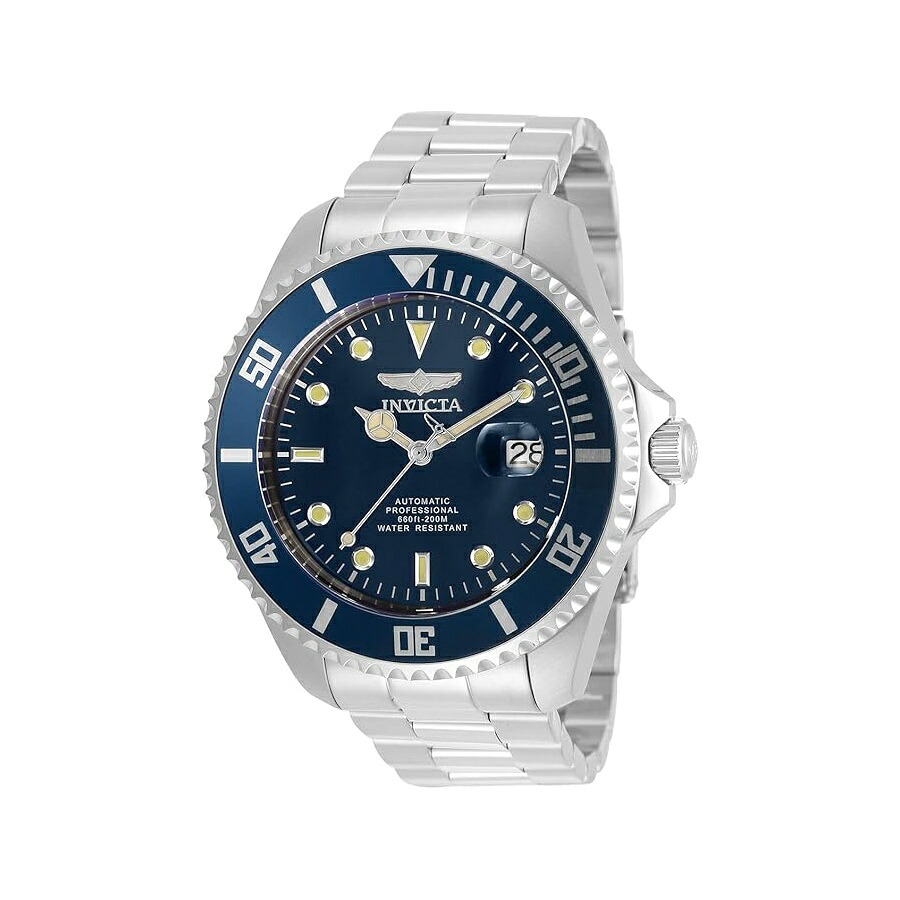 インヴィクタ オートマティック 労働者階級ダイバー ステンレス鋼スチール写真 御覧になる Invicta Automatic Pro Diver Stainless Steel Watch