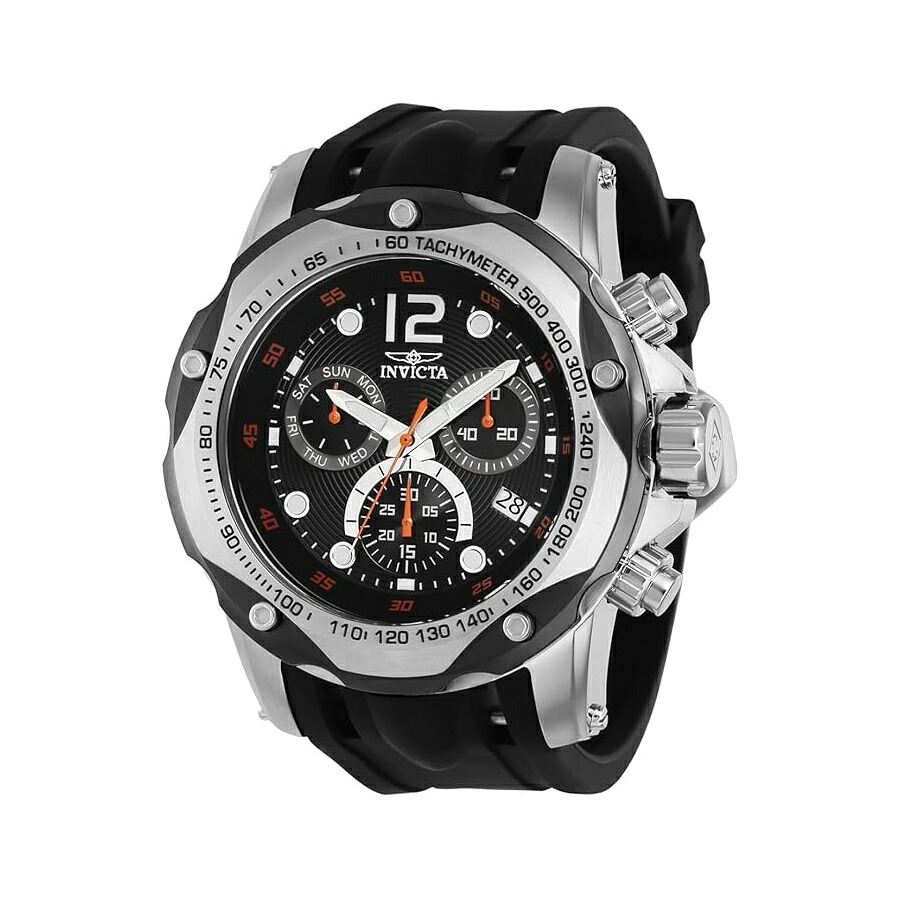 インヴィクタ メンズ スピードウェイ 51粍 ケイ素樹脂 石英時辰儀 Invicta Men\u0027s Speedway 51粍 Silicone Quartz Watch