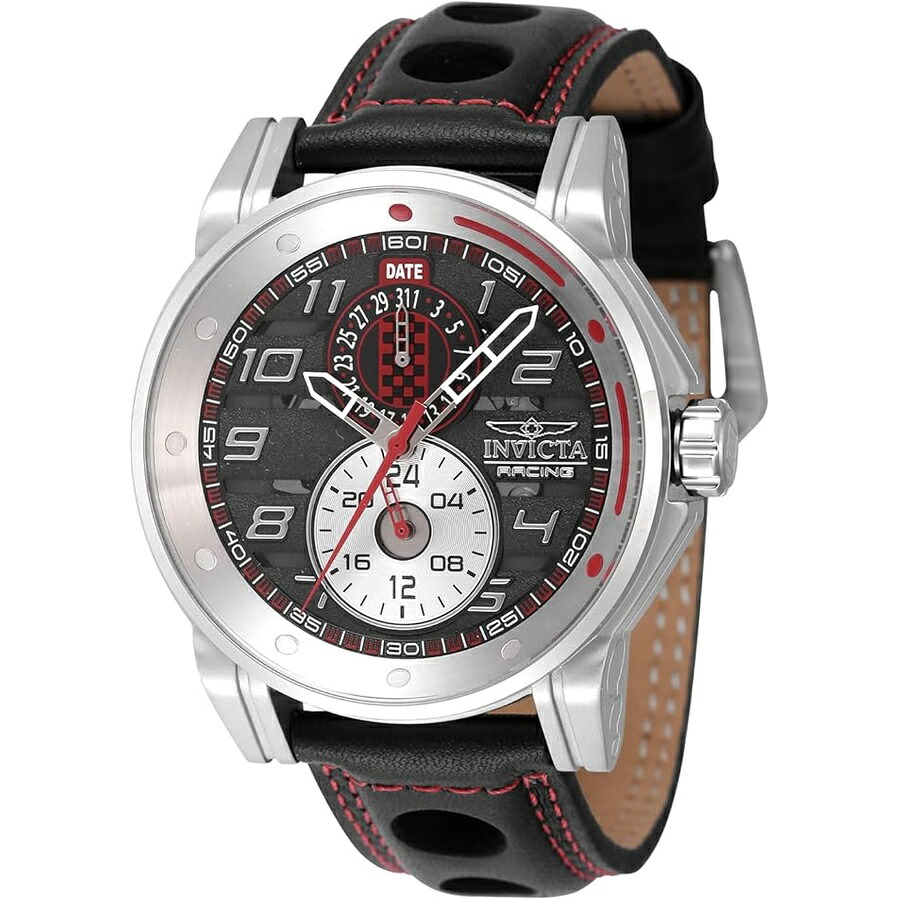 インヴィクタ 一ころ ステンレス鋼スチール写真 メンズ 石英時辰儀 46粍 Invicta Racing Stainless Steel Men\u0027s Quartz Watch 46粍