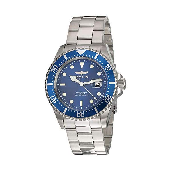 インビクタ 腕時計 INVICTA インヴィクタ プロダイバー メンズ 男性用 22019 Invicta Men's Pro Diver Quartz Diving Watch with Stainless-Steel Strap, Silver, 22 (Model: 22019)|i-selection