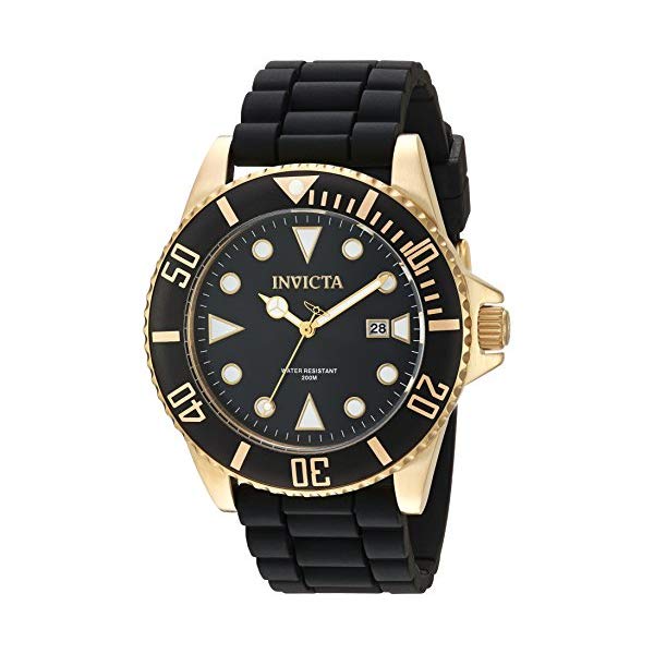インビクタ 腕時計 INVICTA インヴィクタ プロダイバー メンズ 男性用 90303 Invicta Men's Pro Diver Stainless Steel Quartz Watch with Silicone Strap, Black, 21 (Model: 90303)|i-selection
