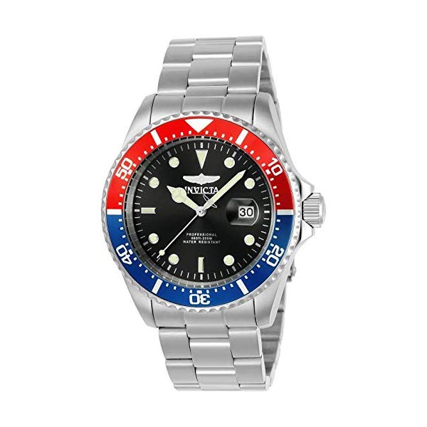 インビクタ 腕時計 INVICTA インヴィクタ プロダイバー メンズ 男性用 23384 Invicta Men's Pro Diver Quartz Diving Watch with Stainless-Steel Strap, Silver, 14 (Model: 23384)|i-selection