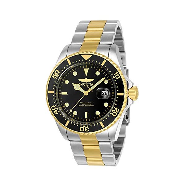 インビクタ 腕時計 INVICTA インヴィクタ プロダイバー メンズ 男性用 23229 Invicta Men's Pro Diver Quartz Diving Watch with Stainless-Steel Strap, Two Tone, 22 (Model: 23229)