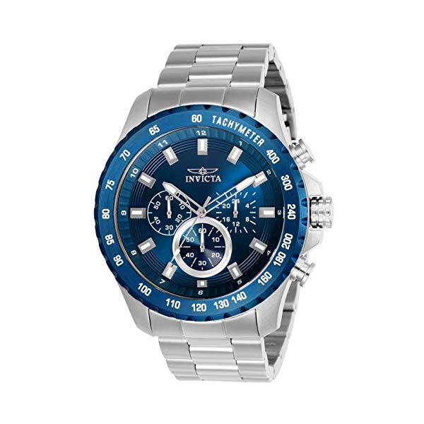 インビクタ 腕時計 INVICTA インヴィクタ スピードウェイ メンズ 男性用 24212 Invicta Men's Speedway Quartz Watch with Stainless-Steel Strap, Silver, 10 (Model: 24212)