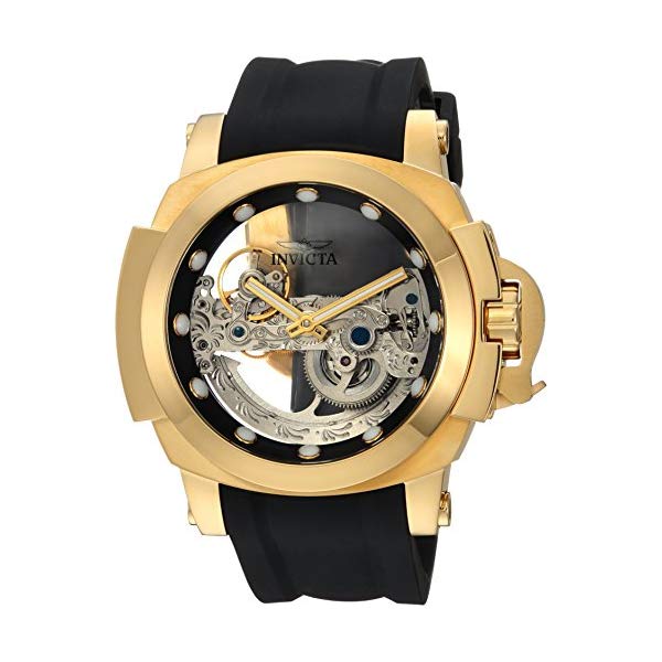 インビクタ ウオッチ INVICTA インヴィクタ フォース フォース メンズ 成人男性用 24708 Invicta Men\u0027s Coalition Forces Stainless Steel Automatic-self-Wind Watch with Silicone Strap, Black, 25 (Model: 24708)