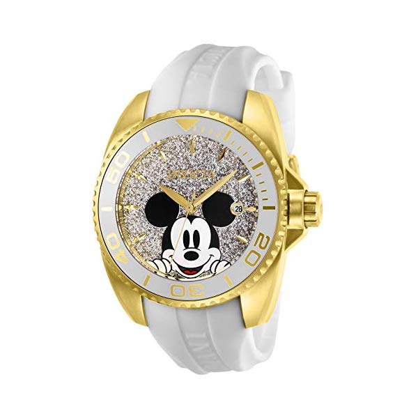 インビクタ INVICTA インヴィクタ 腕時計 ウォッチ 27379 ディズニー 限定 ミッキー レディース 女性用 Invicta Women's Disney Limited Edition Stainless Steel Quartz Watch with Silicone Strap, White, 20 (Model: 27379)｜i-selection 56,988円
