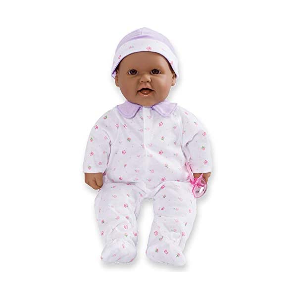 JCトイズ ベビードール 赤ちゃん人形 着せ替え おままごと ジェーシートイズ JC Toys JC Toys Hispanic 16-inch Medium Soft Body Baby Dolla Baby | Washable |Removable Purple Outfit w/ Hat and Pacifier | for Children 12 Months +, Hispanic-Purple